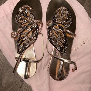 Sophia Webster Butterfly Embellished Sandals